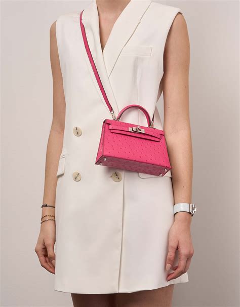 pink hermes kelly mini|hermes kelly mini size.